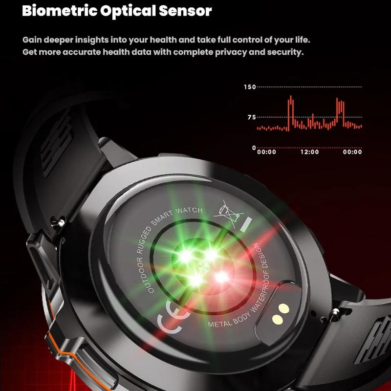 2026 New X3 Men Sports Smartwatch 1000mAh Large Battery Built In GPS Compass Professional Waterproof Hands Free Bluetooth Call Outdoor Smart Watch