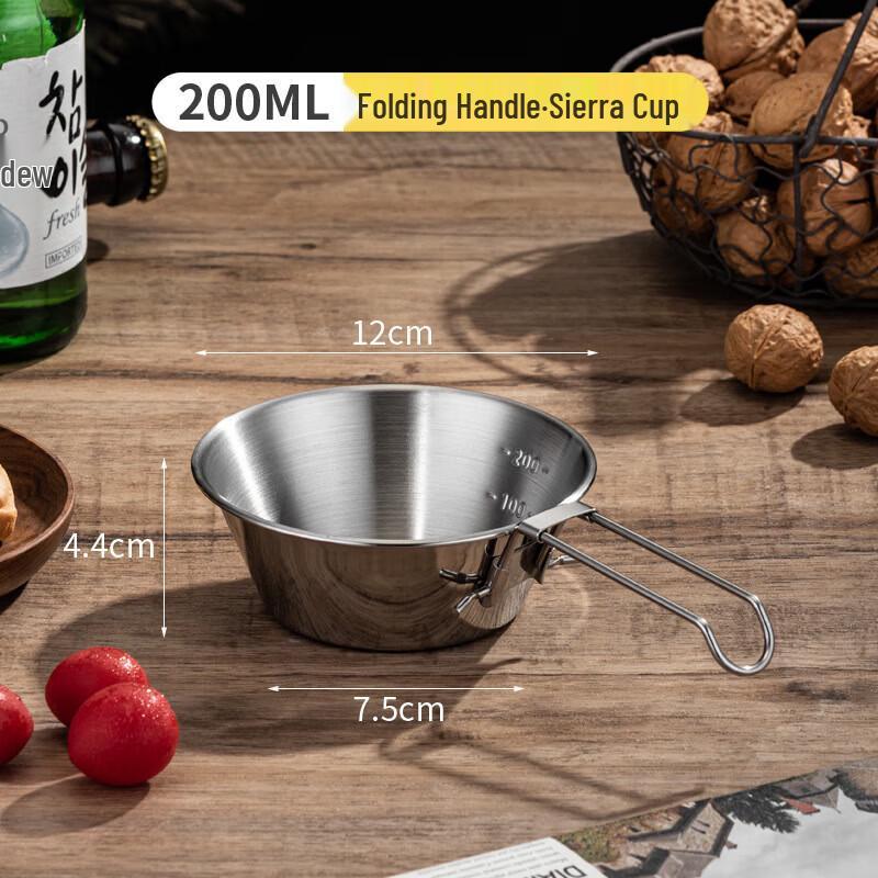 Huiyang Foldable 304 Stainless Steel Sierra Bowl