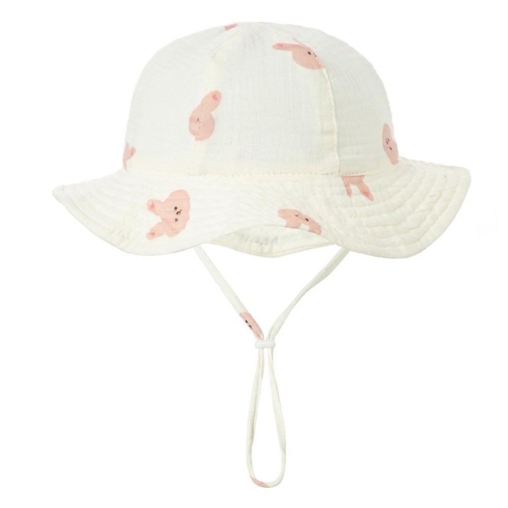 

Flower Kid Sunhat Love Heart Children s Fisherman Hat Comfortable Infant Bucket Hat Girls Style B