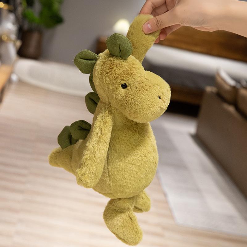 Creative Green Dinosaur Backpack Baby Elephant Plush Toy Man-eating Flower Doll Comforting Doll Children's Day Birthday Gift
