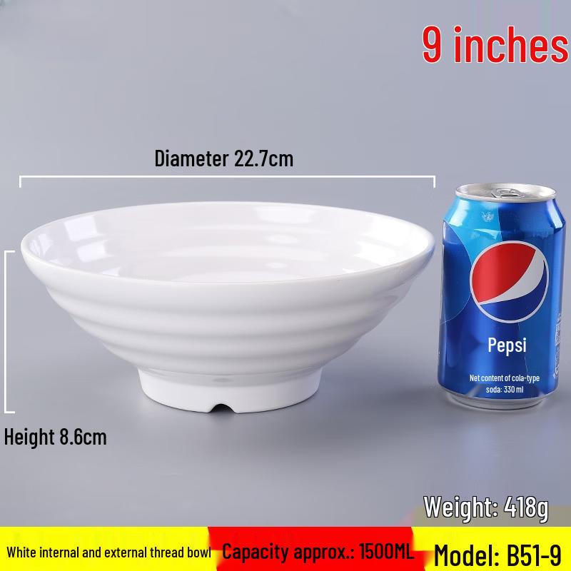 Melamine Soup and Noodle Bowl