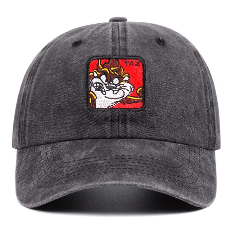 Fashion Hat New Tooth Extraction Old Washed Hat Four Seasons Versatile Sun Hat Peaked Cap Casual Fashion Accessories