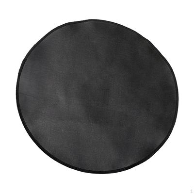 Tapis de Protection de Sol pour Barbecue, Tapis de Protection Incendie Rond Double Couche Isolation Thermique Cheminée Ignifuge