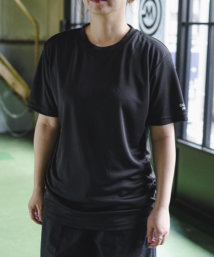 GORDON MILLER Herrkortärmad torr rundhalsad t-shirt, Storlek Liten, Svart, 1633689