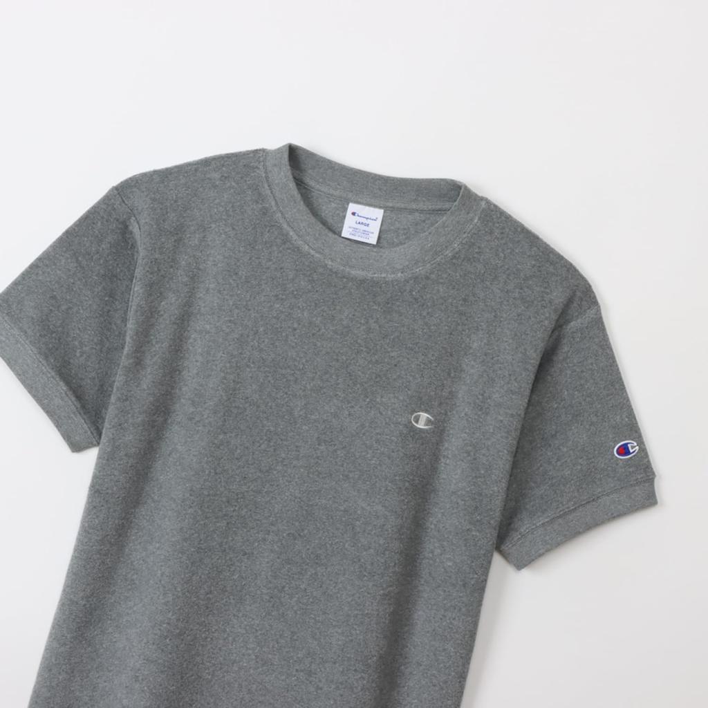 T-Shirt, Short-Sleeve, Crew Neck, COTTON USA, Single-Logo Embroidery, Short-Sleeve T-Shirt, Basic, C3-X359-070-L