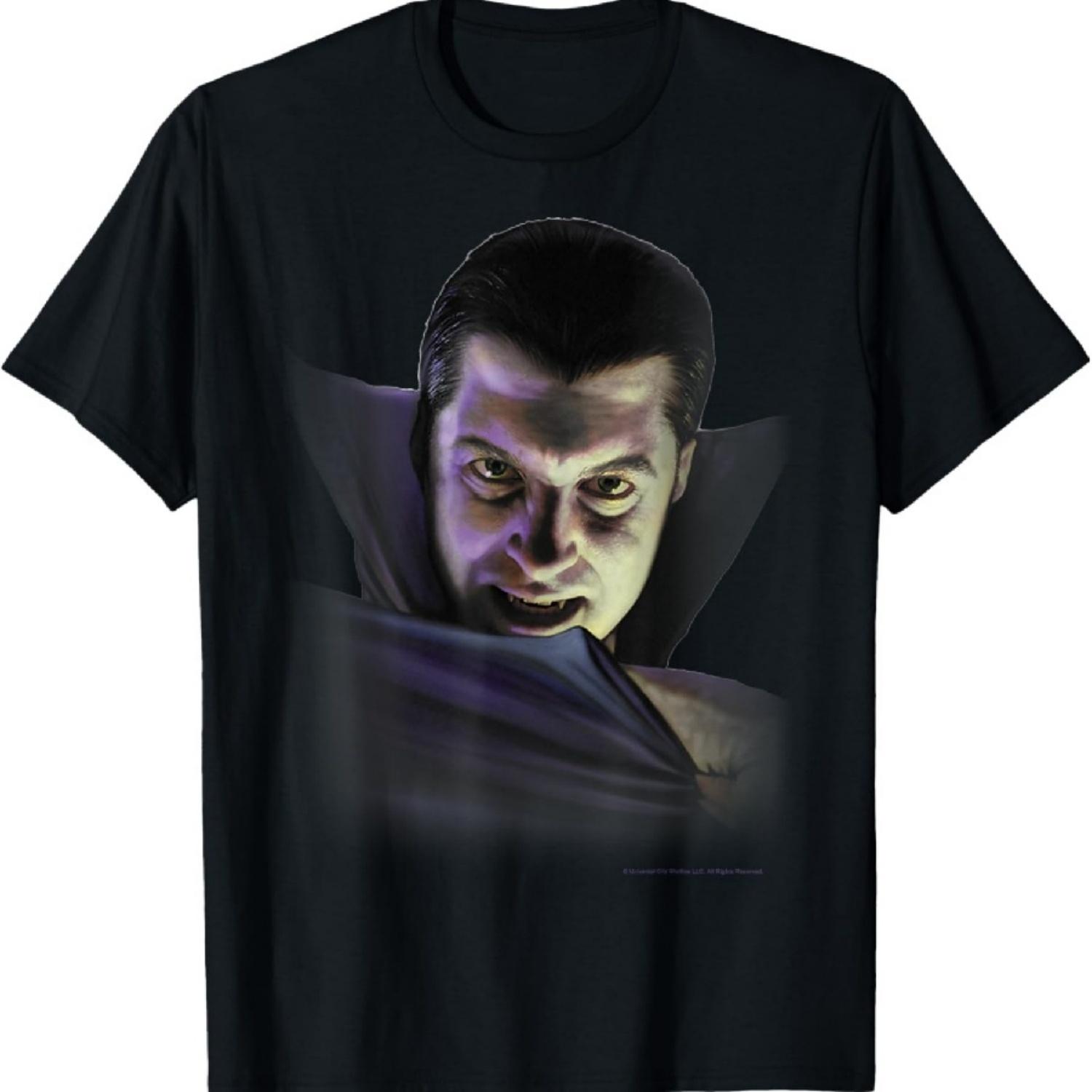 Футболка «Дракула: Большое лицо» XXXXXL чёрный