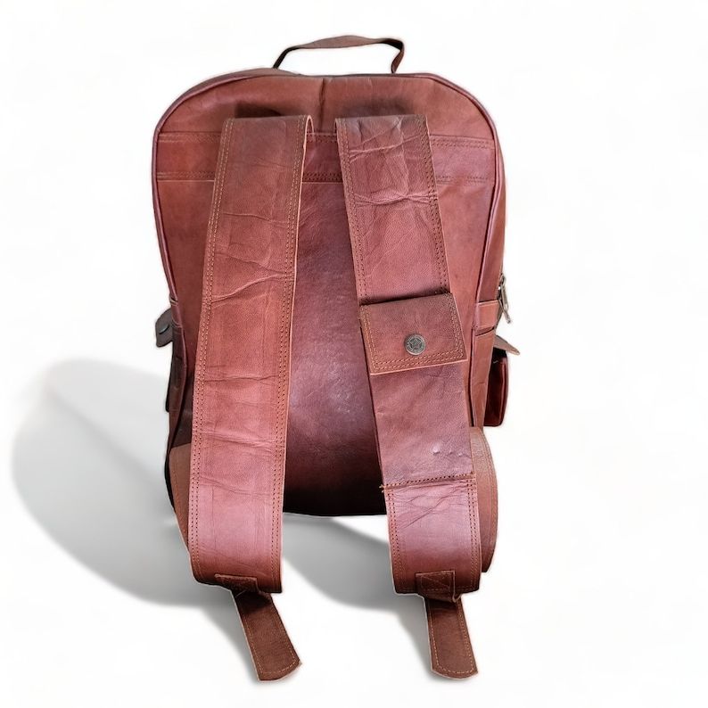 Leather Backpack Men, Traveling Bag, Backpack Leather Laptop Unisex Traveling Bag School Bag