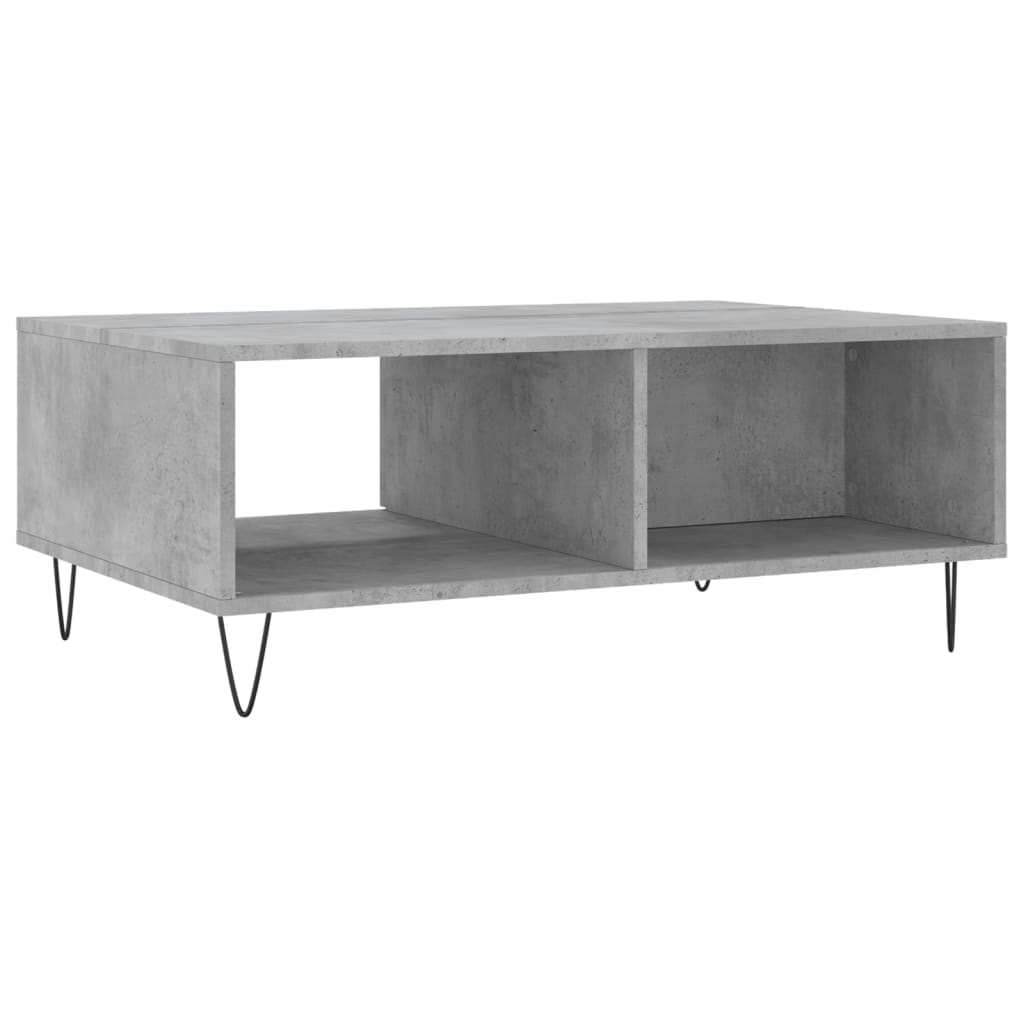  Coffee Table, Concrete Grey, 90x60x35 Cm