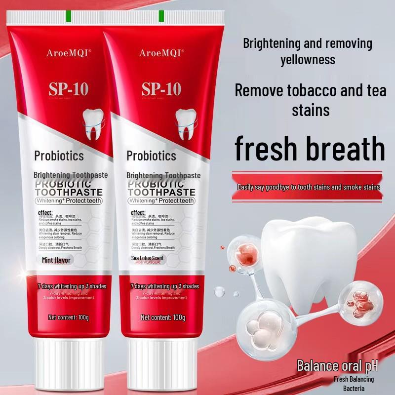 SP10 Probiotic Brightening Toothpaste: Top Rated Internet Beauty Choice