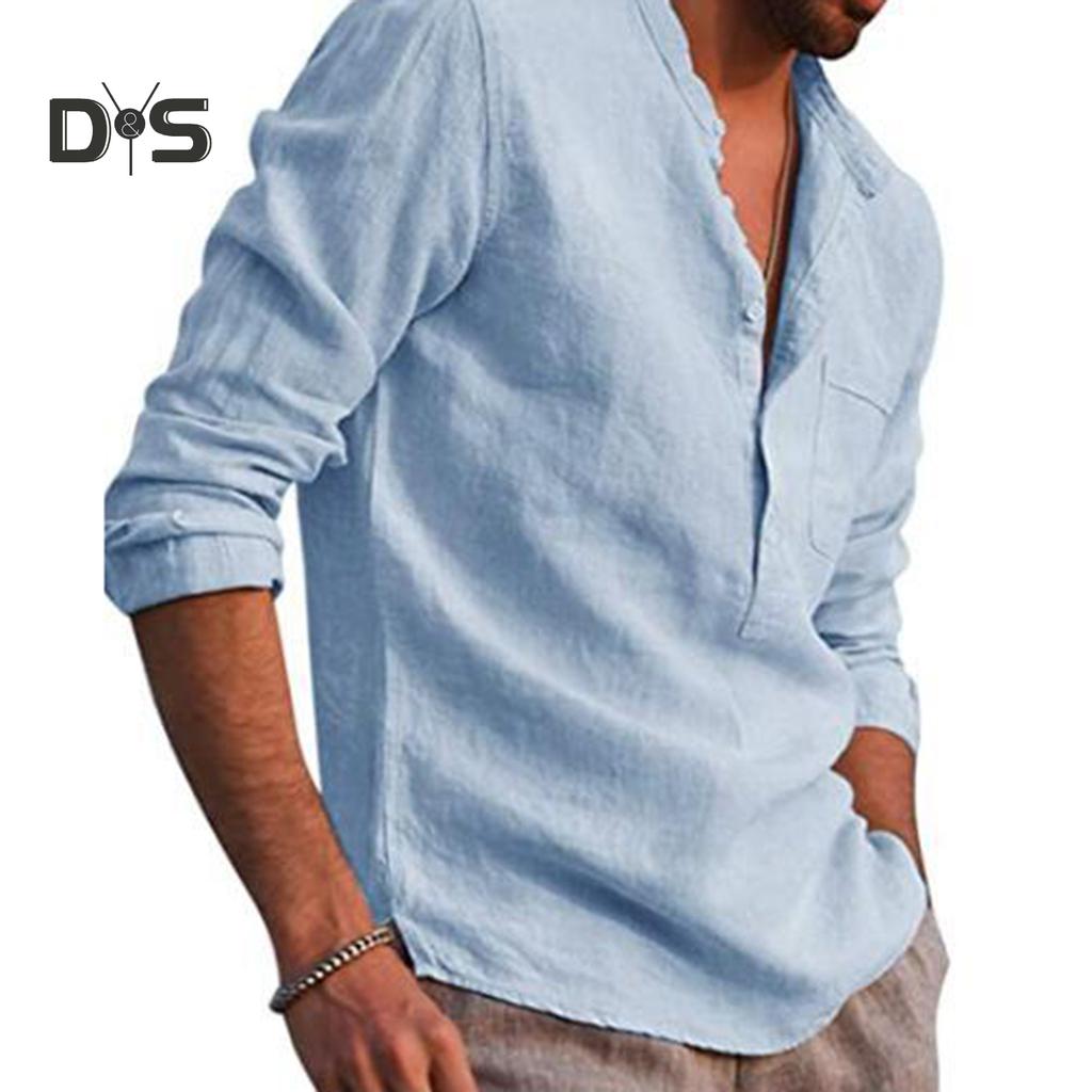 long sleeve button up shirts for summer