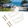 Sliding Door Guide Plastic Sliding Barn Door Guide Ensures Stability & Reduces Door Wobbling for Household Offices