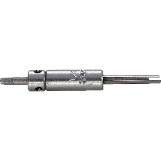 

TRUSCO Broken Tap 4mm PT3-4 Remover, Three-Prong, 5/32 Thread, Black, чорний