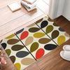 Orla Kiely Abstract Multi Stem Mata podłogowa na drzwi wejściowe Środkowy wiek Skandynawski Geometryczny Mata do pokoju Dywanik ogrodowy