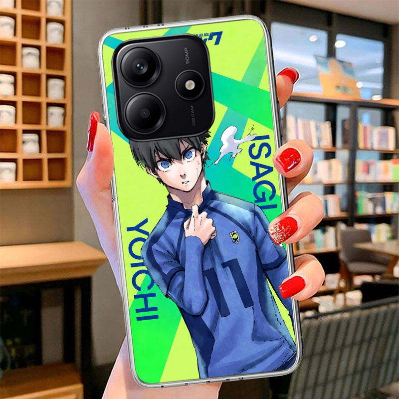 

Hot Anime Blue Lock Phone Case For Xiaomi Redmi Note 15 14 13 12 11 10 Pro Plus 14S 12S 11S 11T 11E 10S Soft Fundas Shell Redmi Redmi Note 11 Pro 4G