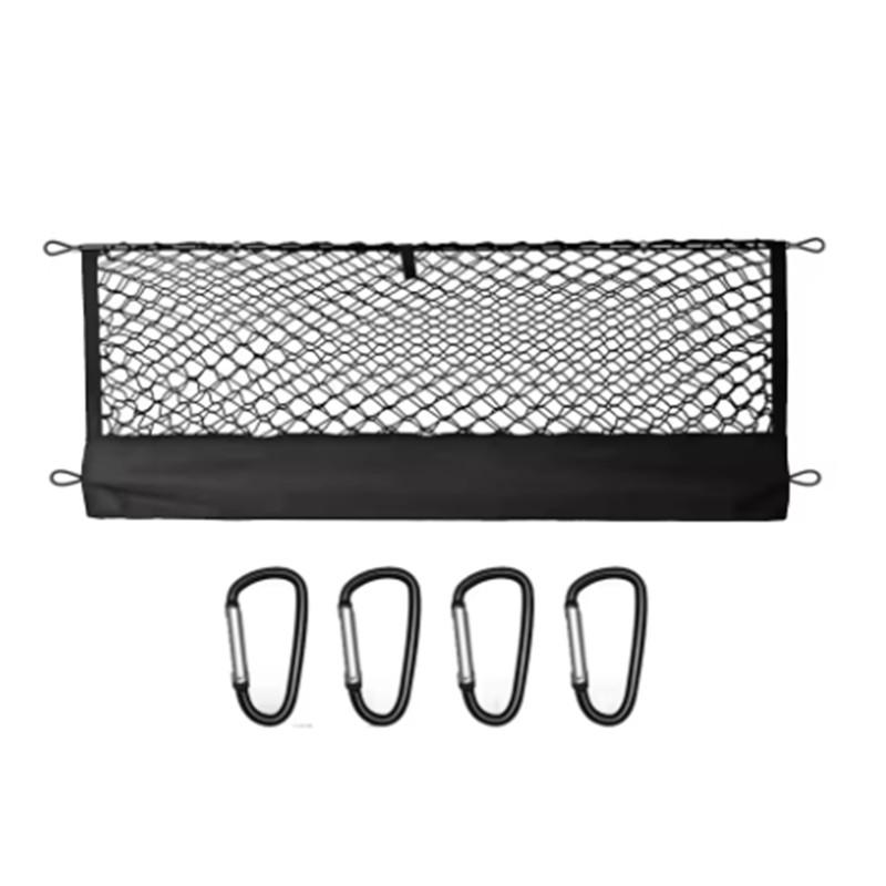 For Chevrolet Chevy Tahoe GMC Yukon New 2015-2024 Car Trunk Net Large Elastic Luggage Net Cargo Organizer Storage Stretchable