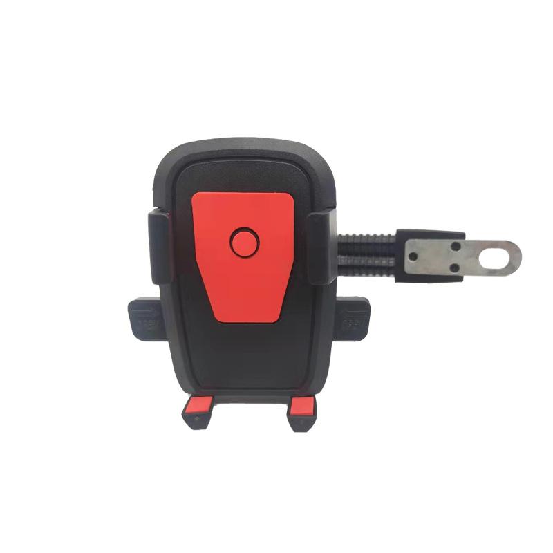

Creative motorcycle supplies navigation gravity mobile phone holder, car mobile phone holder красный