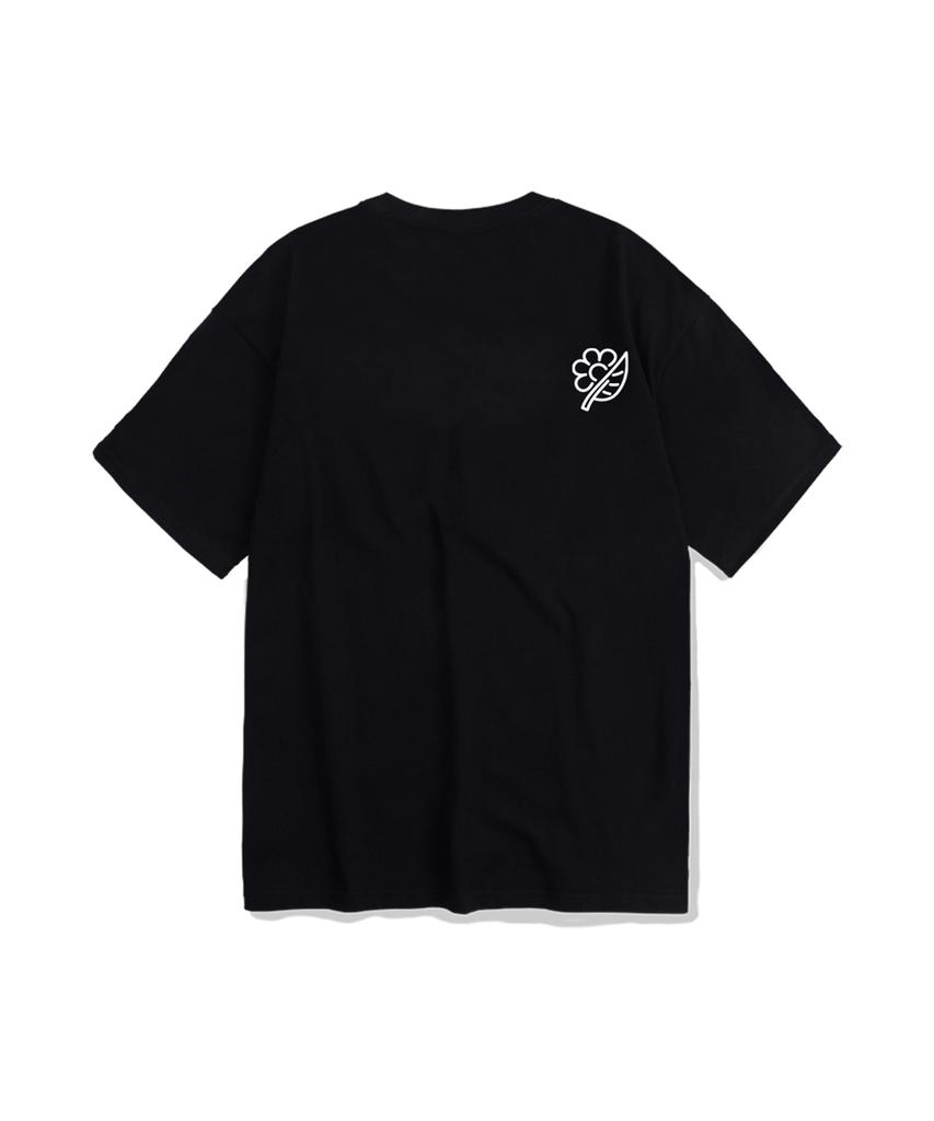 NP STUDIO Nature Art Logo T-Shirt Black