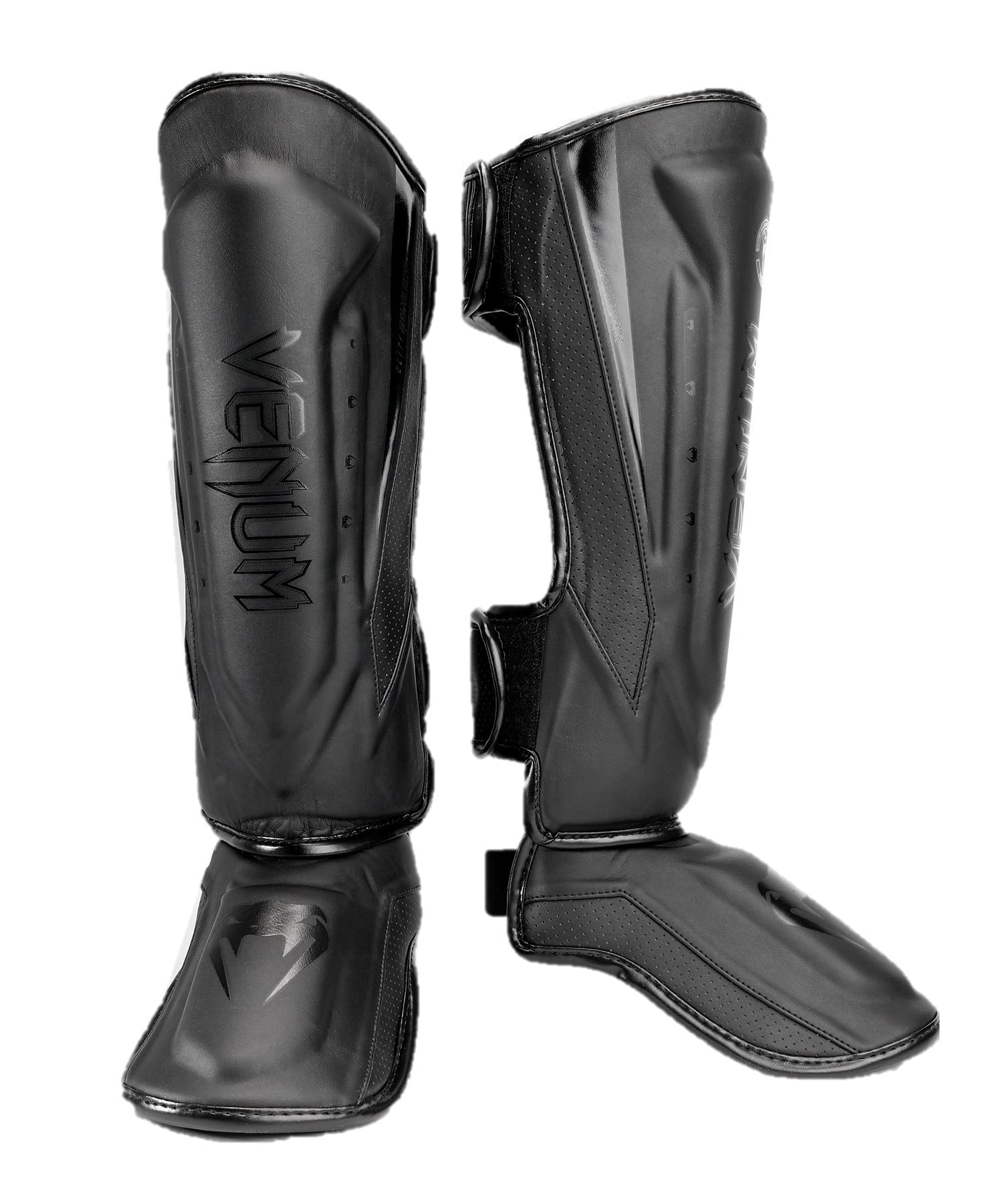 

Защита голени Venum Elite Evo - Черный/Черный.