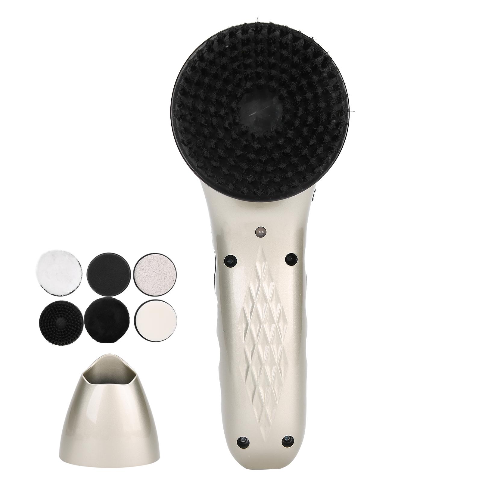 

Электрическая щетка для обуви, перезаряжаемая, для чистки обуви, ухода за кожей, портативная, ручная, для блеска обуви шампанского