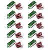 Voltage Tester Adjustable High Accuracy Mini 0.28-Inch Two-Wire Digital Voltmeter for Car