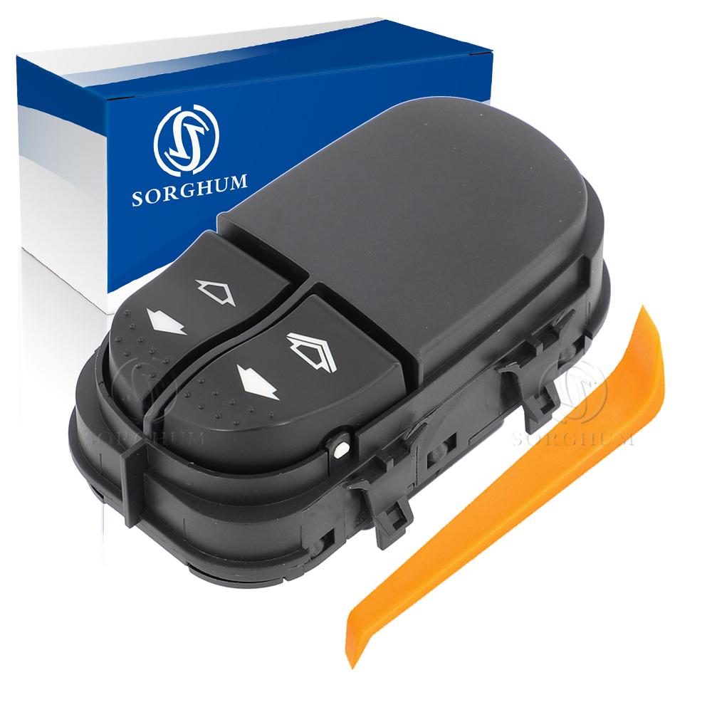 SORGHUM 7S4T-14529-AA 7S4Z-14529-A Power Window Switch Button For Focus 2000 07 MK1 Fucus CAK YS4Z14529BA 7S4Z14529A YS4T14529AA