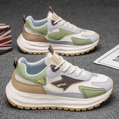 Summer New Mesh Breathable Casual Sports Forrest Gump Shoes Teen Platform Dad Shoes