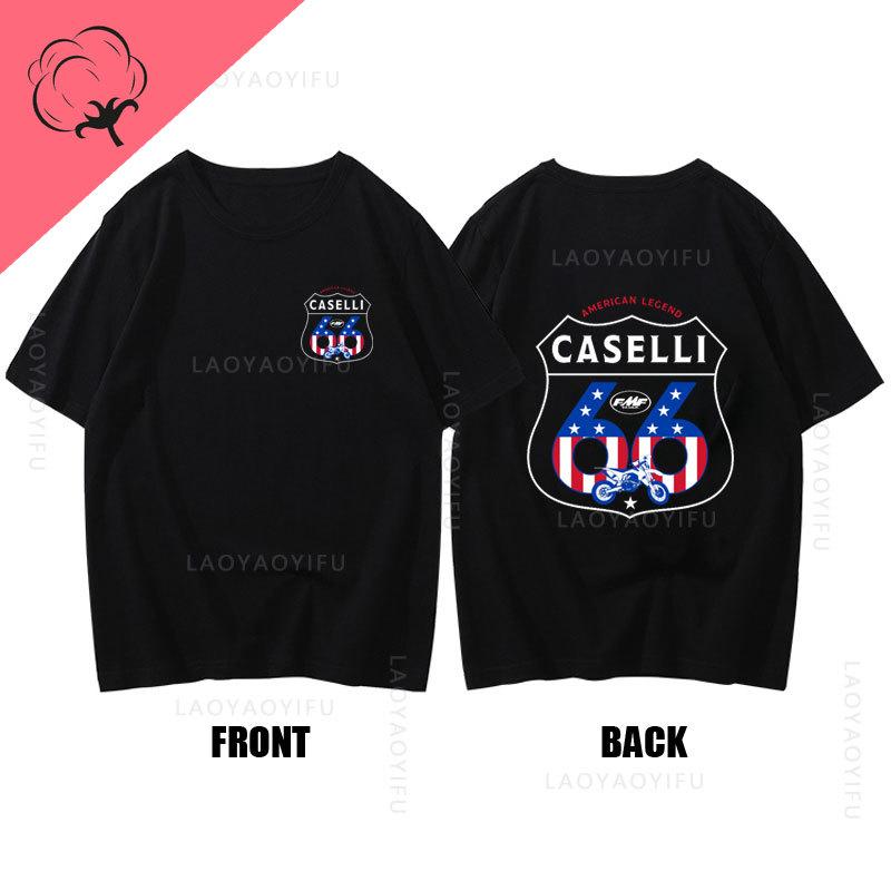 Hot Sale Summer Mens Round Neck Fashion Clothing Short Sleeves 100Cotton T Shirt Cool Top FMF Racing Exhaust Ama Motocross Tee S
