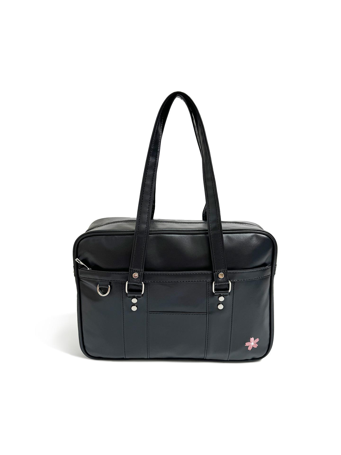 

TS JYL laptop bag,Japanese JK Style Women Handbag Large Capacity Commuter Shoulder Bag OneSize чорний