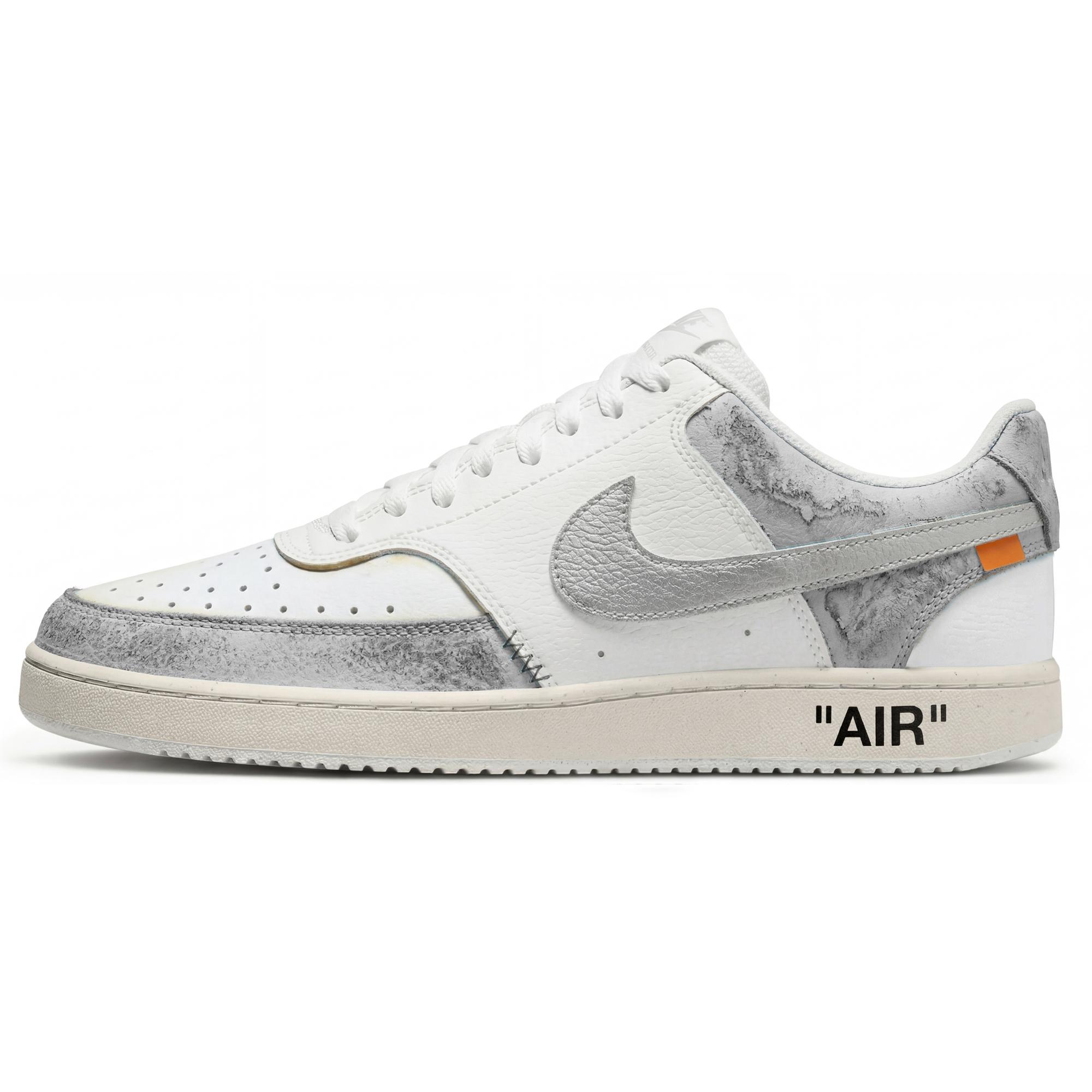 

Nike Court Vision 1 LOW Chinoiserie, Smoky Mountains Stacked Breathable And Slip Resistant Low top Skateboard Shoes DH2987-100(Team2070-) 43