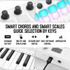M-VAVE SMK-25 II 25 Key MIDI Controller Keyboard USB Mini 16 RGB Drum Pads 8 Knobs with Music Production Software Included