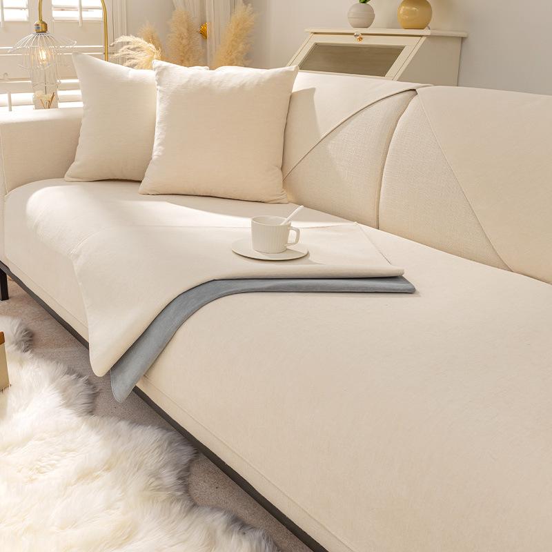 

Современная простая диванная подушка, универсальная нескользящая подушка на четыре сезона, тканевый чехол для дивана 70*70cm