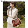 PU Soft Leather Texture Handheld Bag New Women Bag Niche Design Fashion Shoulder Sling Bag Large Capacity Tote Bag