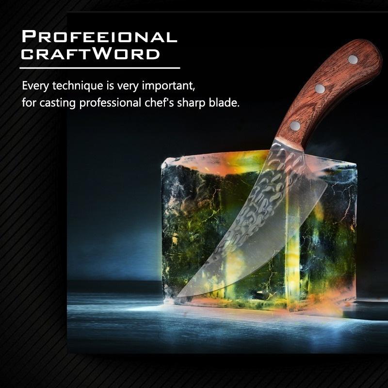 Chef Knife Stainless Steel Kitchen Knife Boning Knife Butcher Knife
