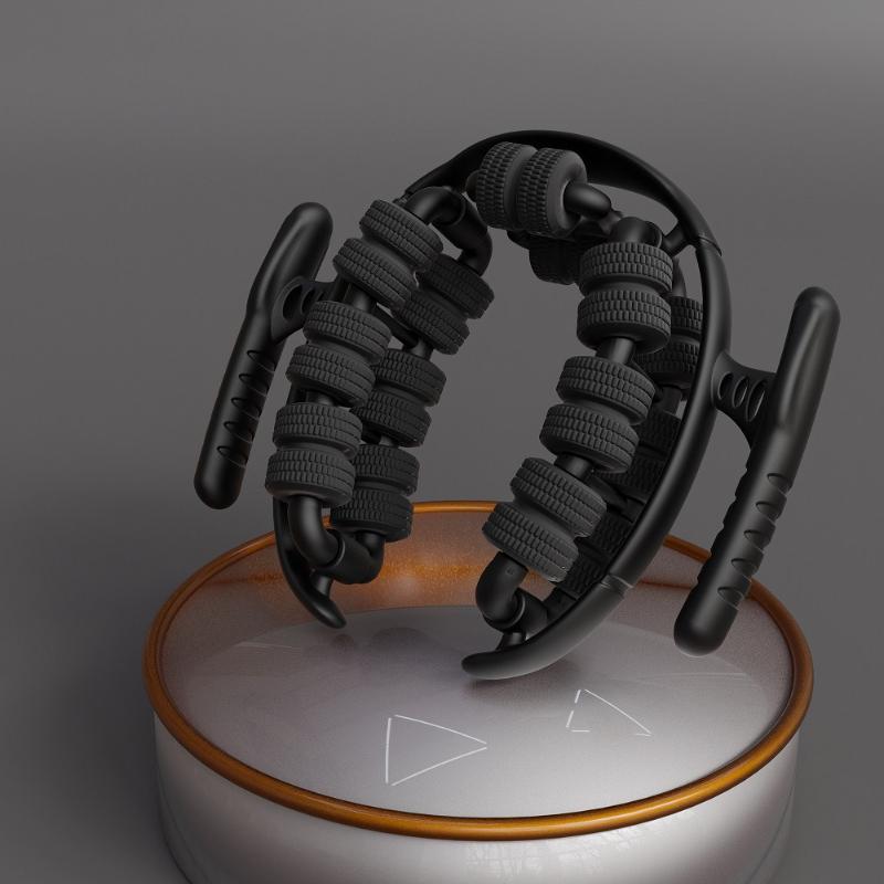 Najnowszy 28-kołowy pierścieniowy masażer do nóg Relaks Masażer Antycellulitowy Masażer Roller do wyszczuplania ciała Masaż ciała