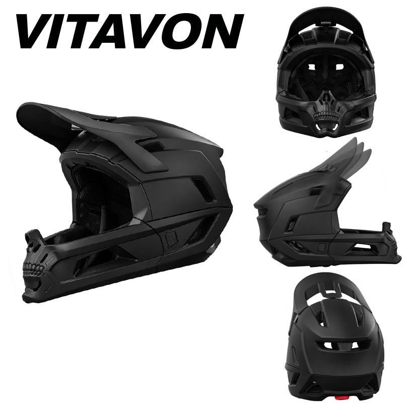 Adult Full-Face Mountain Bike Helmet for Off-Road and Racing