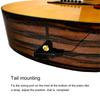 6.35mm Guitar Self Adhesive Microphone Pickup For Bass Violin Banjo Mandolin Ukulele Piezo Stable Contact Guitar Pickups