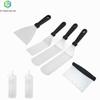Stainless Steel BBQ Tool Set - Outdoor Grill & Teppanyaki Spatulas