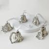 WTEMPO Christmas Metalwork Retro Snowflake Bells Christmas Tree Hanging Pendants Christmas-themed Indoor Outdoor Party Event Decorations