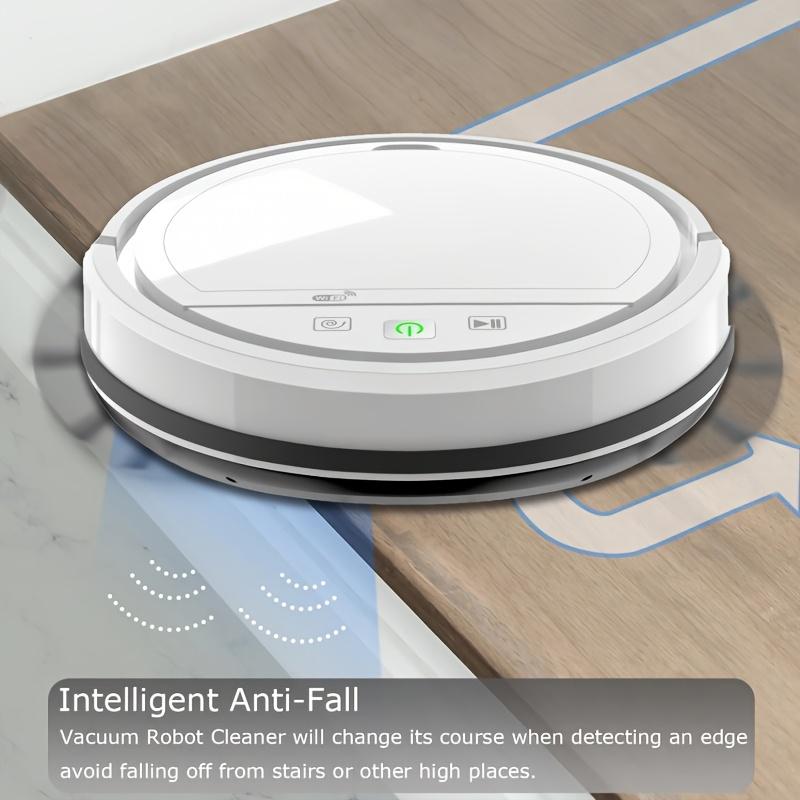 Robot Vacuum Cleaner-Powerful Suction,3000Pa Suction,120 Min Runtime,Self-Charging Robotic Vacuum, 2.4GHz WiFi/App/Alexa Control