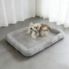 Non-Slip Cotton Velvet Pet Nest for Medium & Small Dogs - Scratch-Resistant Square Mat for Spring & Autumn