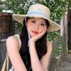Summer Stylish Wide Brim Straw Hat For Women With Sweet Cute Design Ideal For Beach