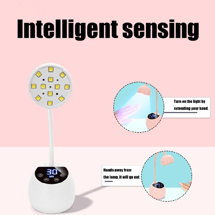 UVS Light for Gel Polish Nails Quick Drying Nail Dryer Gel Polish Curing Lamp UVS LED Nail Lamp Rechargeable Nail Light
