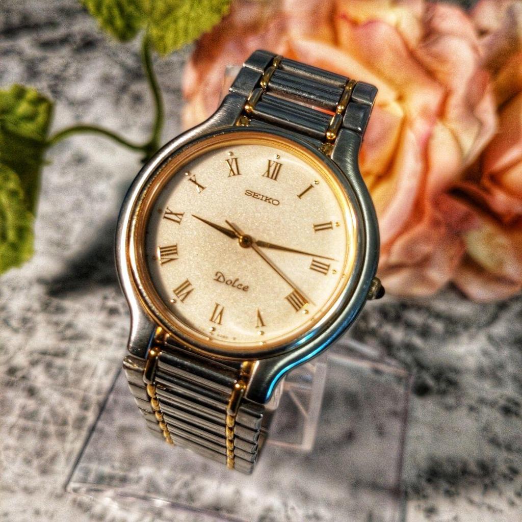 [USED] SEIKO Dolce Silver Gold