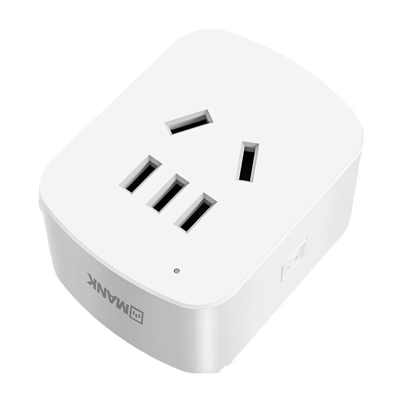 MANKWIFI Smart Socket: Mijia and Xiao Ai Compatible, Voice-controlled, Multi-functional Smart Remote Control.