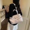PU Tote Bag Women Fashion Handbag with Star Detailing Crossbody Shoulder Bag for Daily Use