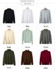 Men's Loose Plus Size High Neck Knit Sweater - Solid Color, Long Sleeve, Spring/Autumn/Winter