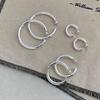 SophieBu*ai Minimalist Circle Ear Cuffs - Elegant High-End Hoops Earrings