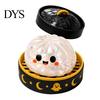 Mini Steamer Pretend Play Set Ghost Dumpling Stress Ball with Steamer, Maltose Slow Rising Squeeze Toy, Interactive Food Shape Toys Halloween