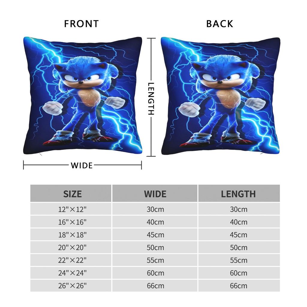 Sonices the H-Hedgehogs Pillow Cover  Design Cushion Cover Fashion Pillow Case For Living Room Sofa