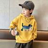 Y2K Kids Hoodie Sweatshirt Autumn Winter Cute Art Cartoon Spotted Puppy Graphic Print Casual Loose Long Sleeve Tops